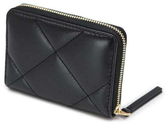 Tory Burch Portafoglio piccolo con zip Kira Diamond Quilt Nero - vista 5