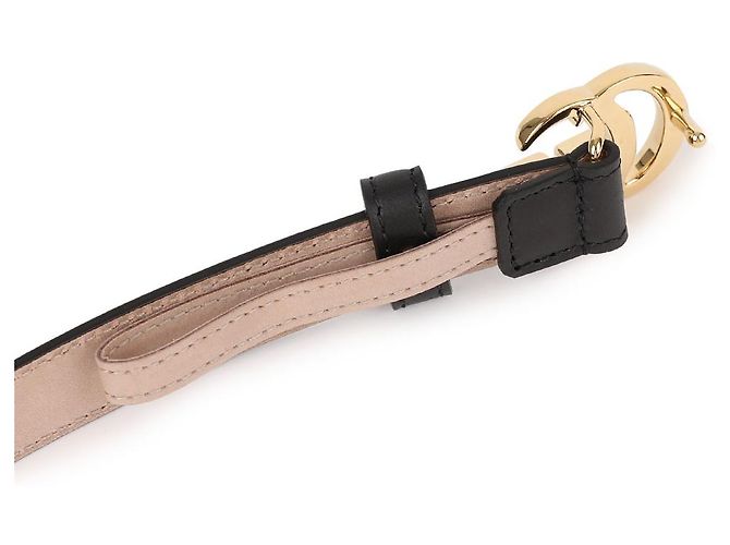 Gucci GG Marmont Dünner Gürtel Schwarz - Ansicht 7