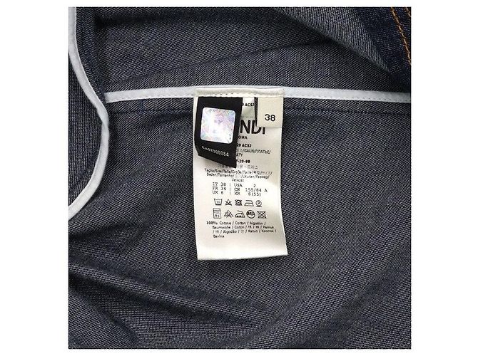 Fendi Denim-Kleid für Damen - Ansicht 6
