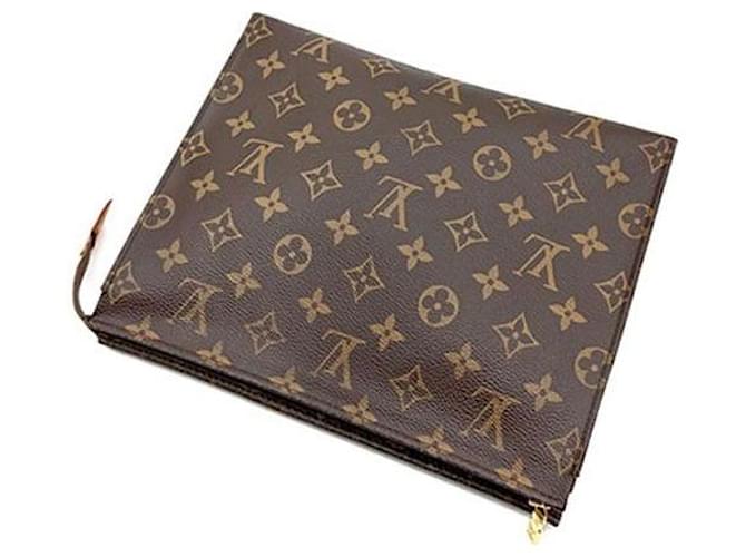 Louis Vuitton Beauty case Monogram Marrone - vista 4
