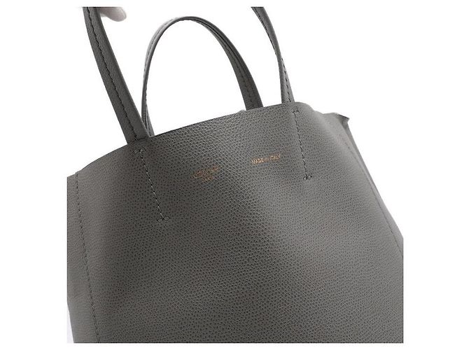 Céline Vintage Vertikaler Cabas Tote Bag und Schultertasche Braun - Ansicht 10