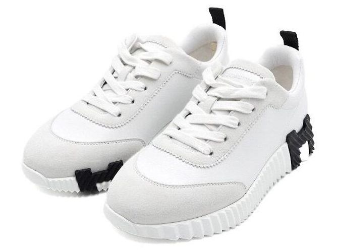 Hermès Sneakers ammortizzate da donna Bianco - vista 3