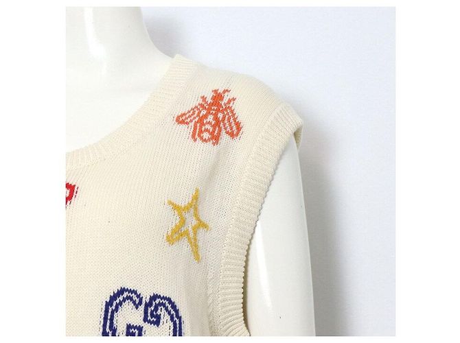 Gucci Unisex Strickweste mit Symbol Logo - Ansicht 3