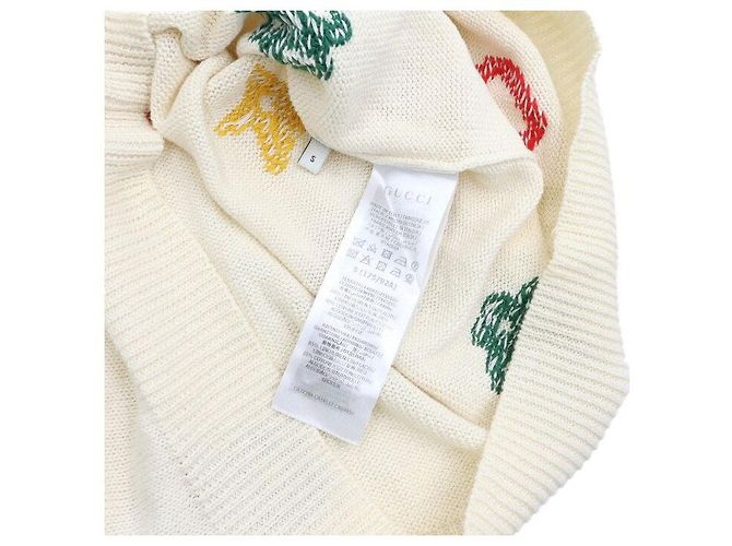 Gucci Unisex Strickweste mit Symbol Logo - Ansicht 6