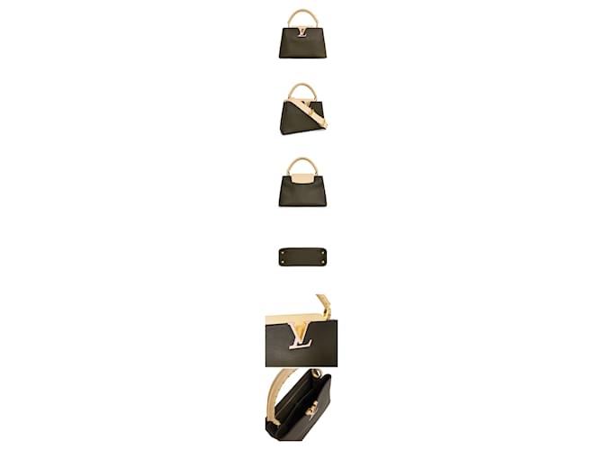 Louis Vuitton Capucines MM Castaño - vista 2