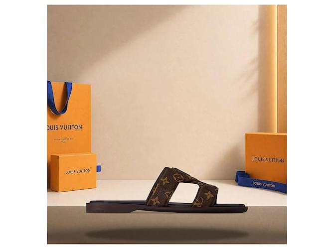 Louis Vuitton Mule Oasis Ebony Nero - vista 3