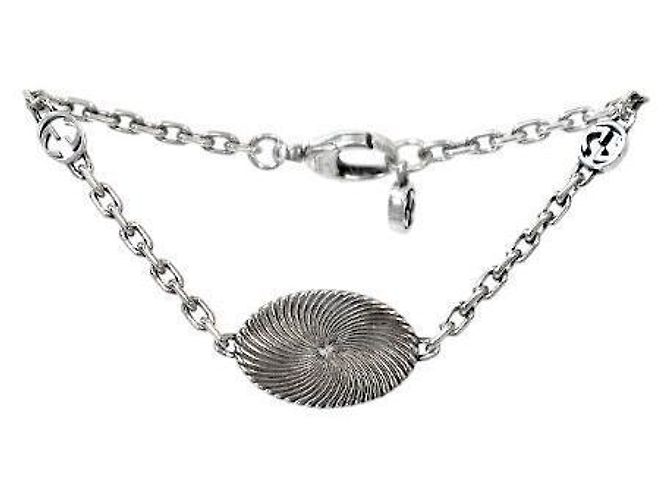 Gucci Rundes Doppelarmband Silber - Ansicht 2