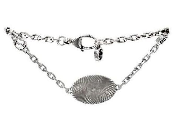 Gucci Rundes Doppelarmband Silber - Ansicht 3