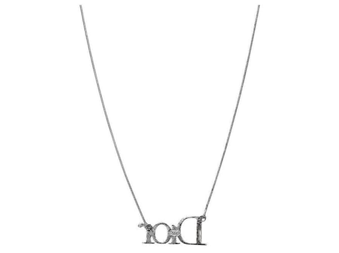 Dior Collana argentata orizzontale Argento - vista 2