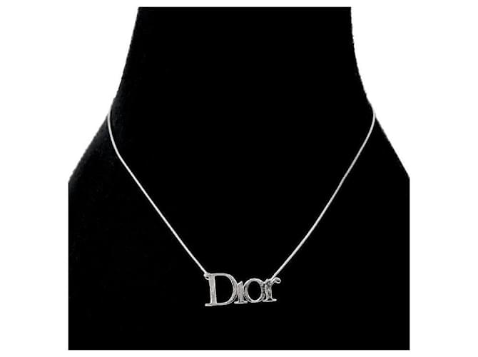 Dior Collana argentata orizzontale Argento - vista 5
