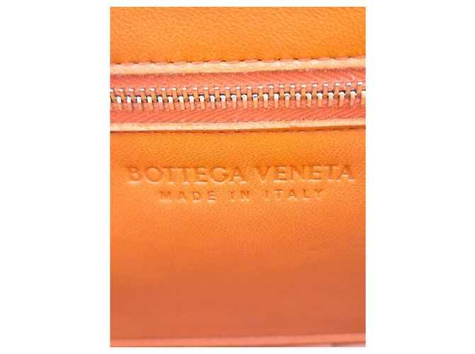 Bottega Veneta Borsa Cassette Arancione - vista 16