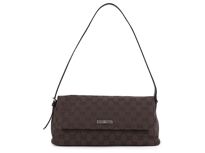 Gucci Borsa a Spalla Madison Medium Marrone - vista 3