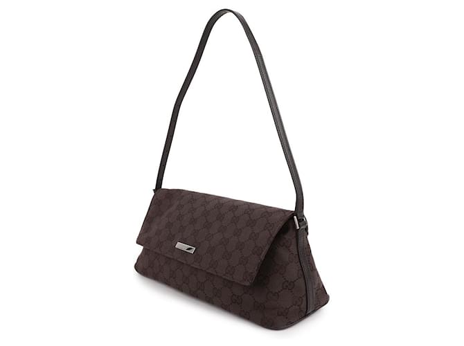Gucci Borsa a Spalla Madison Medium Marrone - vista 4