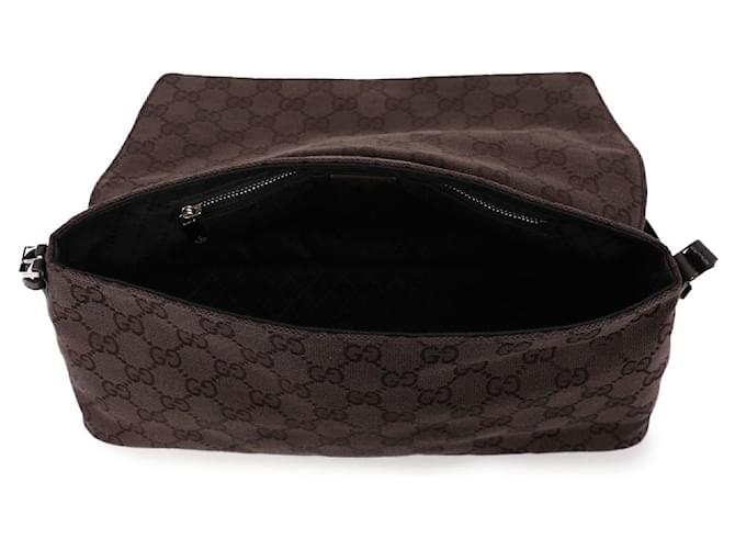 Gucci Borsa a Spalla Madison Medium Marrone - vista 7