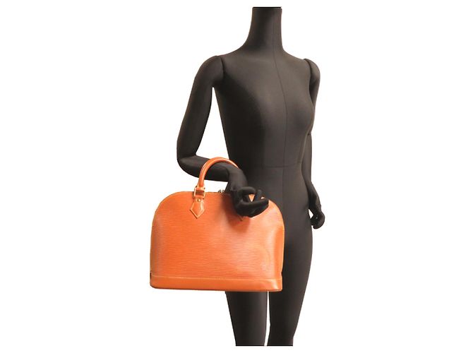 Borsa Louis Vuitton Alma Marrone - vista 9