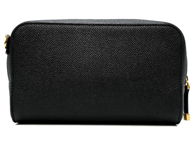 Borsa a Spalla Caro Double Christian Dior Nero - vista 2