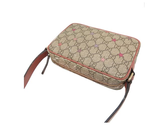 Borsa a tracolla da donna Gucci 201447 Grigio - vista 4