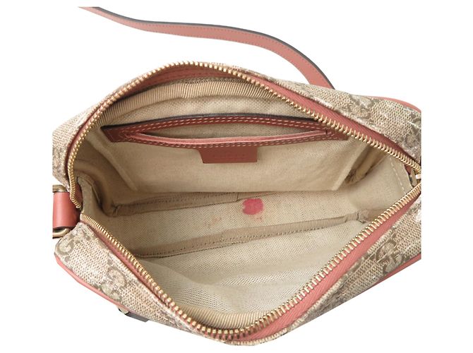 Borsa a tracolla da donna Gucci 201447 Grigio - vista 6
