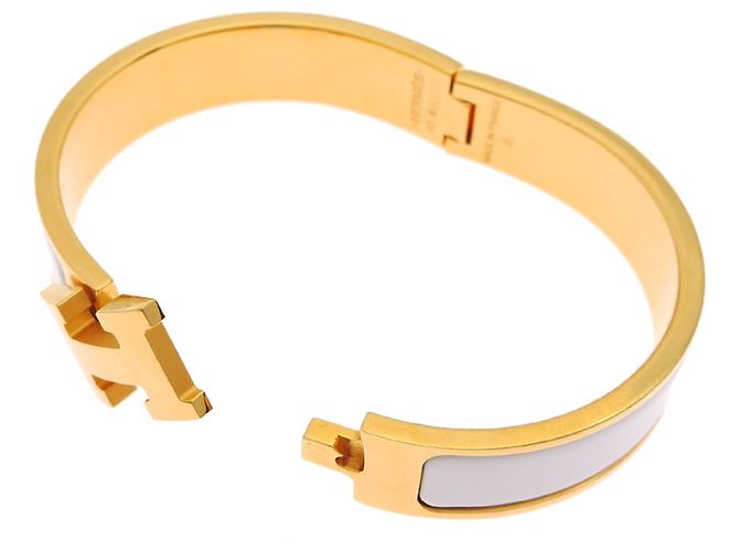 Hermès Bracciale in smalto Hermes Click H #ST da donna - vista 4