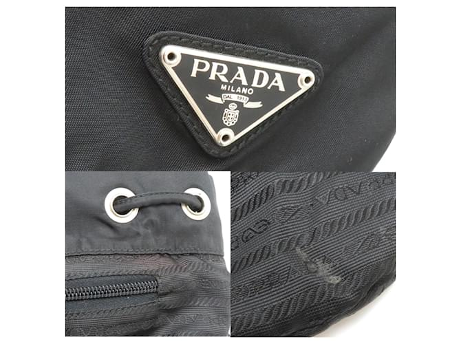 Mini zaino Prada da donna Nero - vista 10