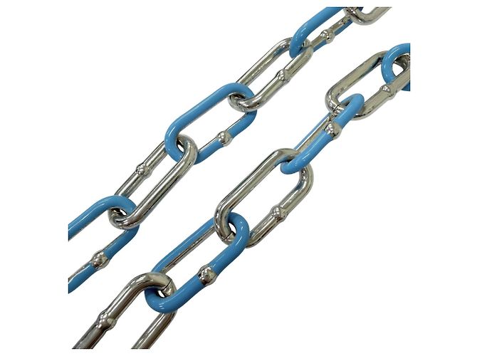 Set di bracciali con charm Bottega Veneta Argento Blu chiaro - vista 5