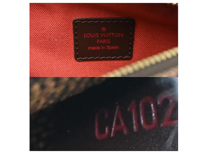 Borsa a tracolla Louis Vuitton Geronimos Marrone - vista 8
