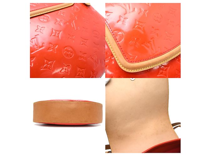 Borsa a tracolla da donna Louis Vuitton Biscayne Bay GM Rosso - vista 8