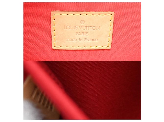 Borsa a tracolla da donna Louis Vuitton Biscayne Bay GM Rosso - vista 9