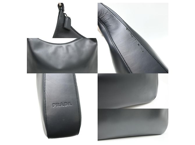 Borsa a tracolla monospalla da donna Prada B8430 Marrone - vista 7