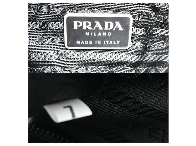 Borsa a tracolla monospalla da donna Prada B8430 Marrone - vista 8