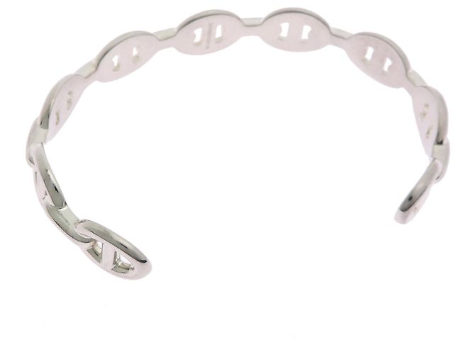 Hermès Bracciale Chaine d'Ancre Enchainee in argento sterling Hermes - vista 3