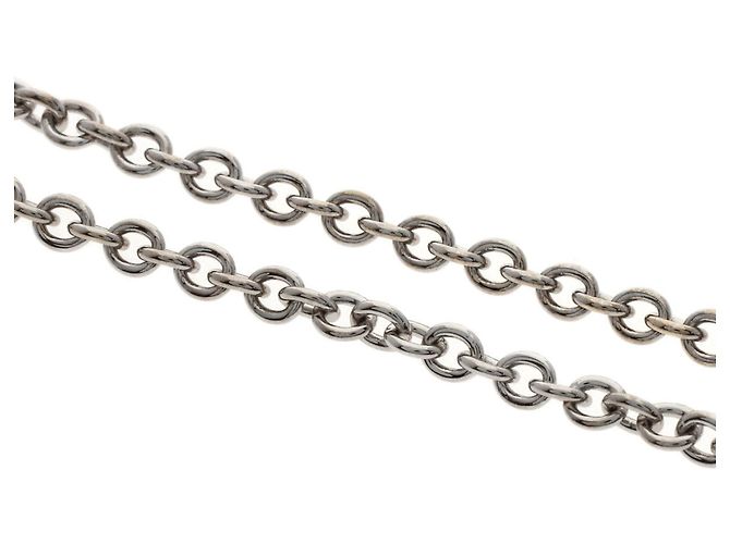 Bulgari Collana a catena in oro bianco 18K Bvlgari - vista 2