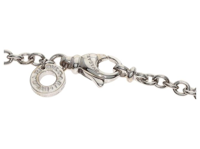 Bulgari Collana a catena in oro bianco 18K Bvlgari - vista 4