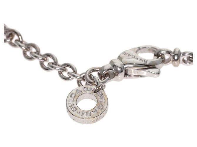 Bulgari Collana a catena in oro bianco 18K Bvlgari - vista 5