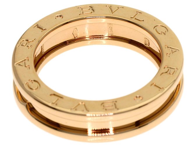 Bulgari Anello Bvlgari B-zero1 in oro rosa - vista 4