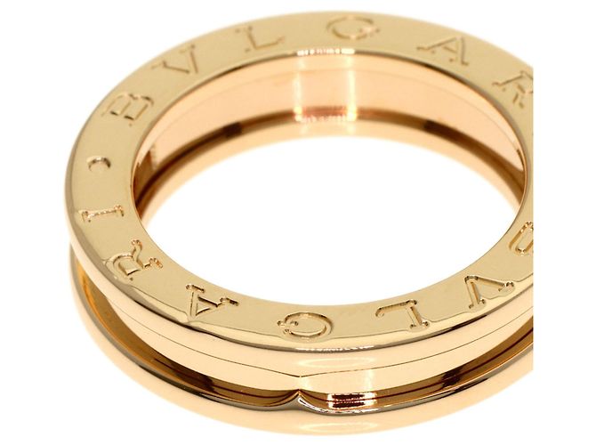 Bulgari Anello Bvlgari B-zero1 in oro rosa - vista 6