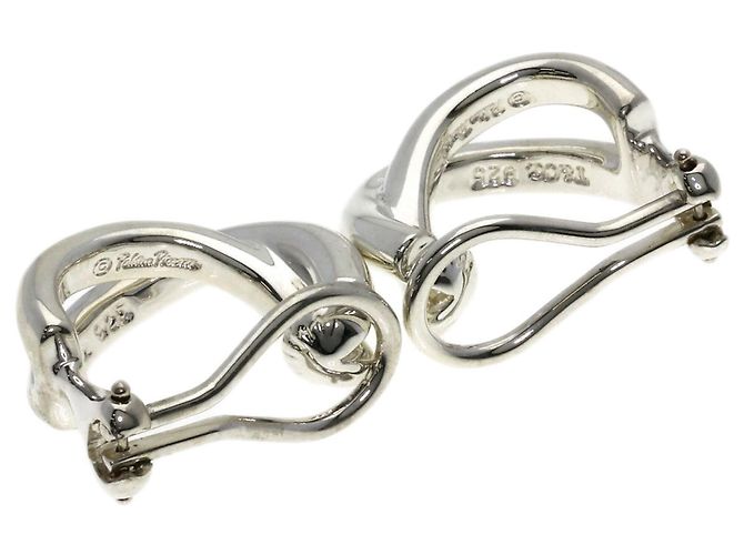 Orecchini a croce in argento Tiffany & Co. Paloma Picasso - vista 3