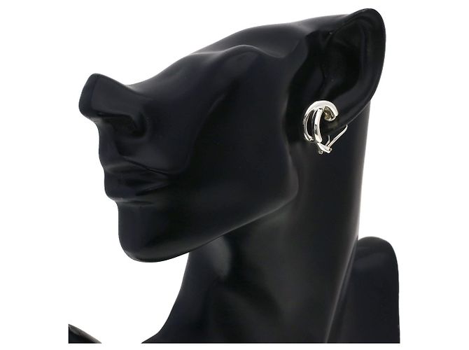 Orecchini a croce in argento Tiffany & Co. Paloma Picasso - vista 5