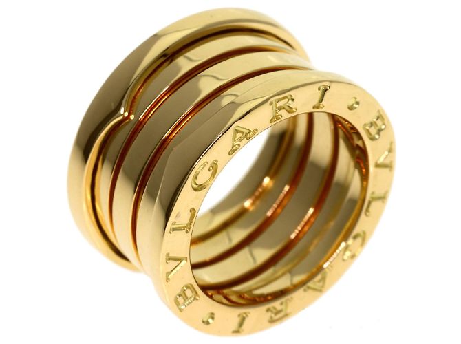 Bulgari Anello Bvlgari B-zero1 a 4 bande in oro giallo 18K - vista 2