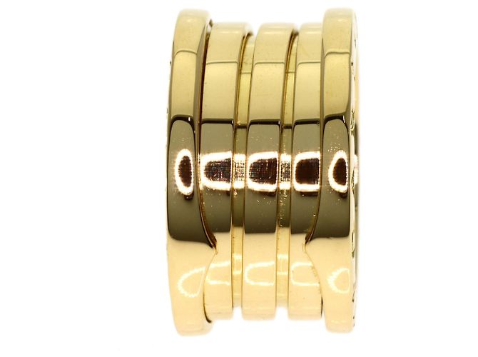 Bulgari Anello Bvlgari B-zero1 a 4 bande in oro giallo 18K - vista 3