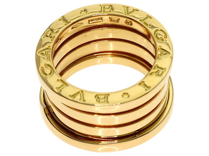 Bulgari Anello Bvlgari B-zero1 a 4 bande in oro giallo 18K - vista 4