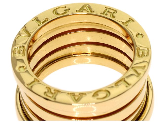 Bulgari Anello Bvlgari B-zero1 a 4 bande in oro giallo 18K - vista 6
