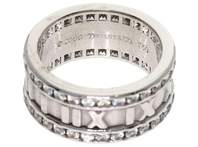 Tiffany & Co. Atlas Edge Diamantring - Ansicht 4