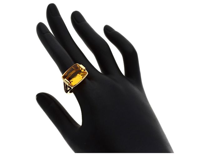 Bulgari Anello Allegra Citrine in oro giallo 18K di Bvlgari - vista 7