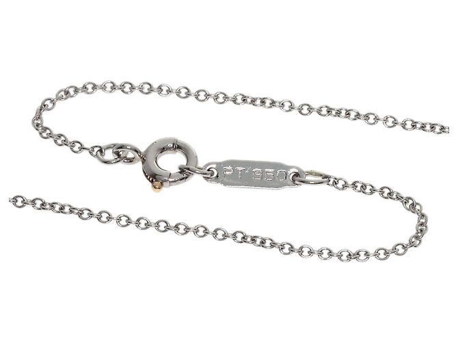 Collana Dots Cross in Diamante Tiffany & Co. - vista 3