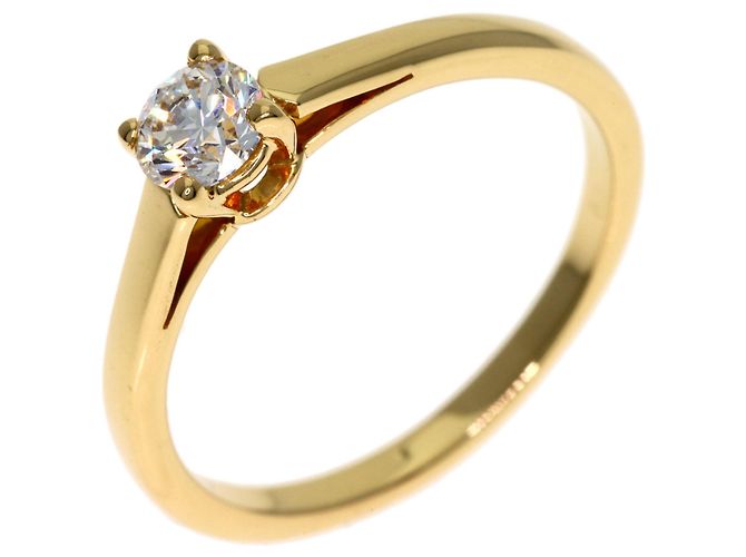 Bulgari Bvlgari Solitär-Diamantring in 18K Gelbgold - Ansicht 2