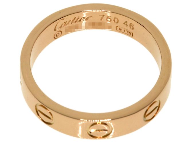 Anello Love di Cartier in oro rosa 18K - vista 4