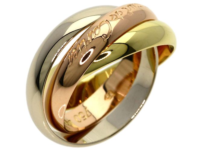 Anillo Trinity de Cartier en oro de 18K - vista 2