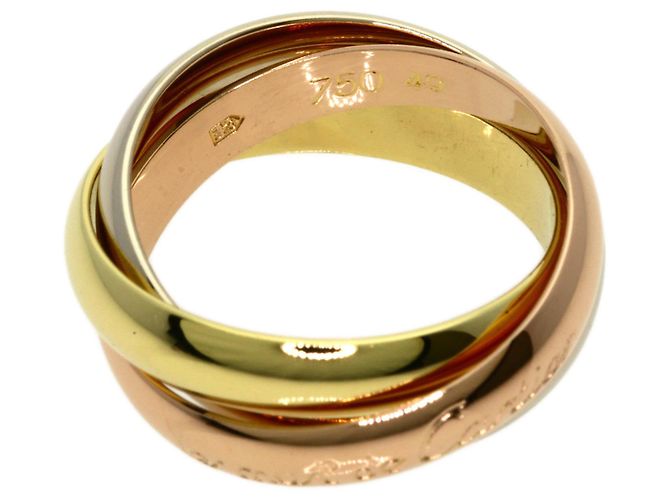 Anillo Trinity de Cartier en oro de 18K - vista 3