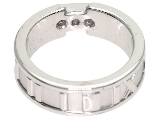 Tiffany & Co. Atlas Diamantring aus 18K Weißgold - Ansicht 4